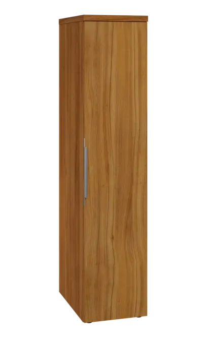 SIST 5 - 42 šatní skříň, 1-dveřová, tyč, pravá, 1820x400x600, ořech světlý